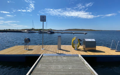Ny tømmestasjon for båtseptik på Østre Bolæren